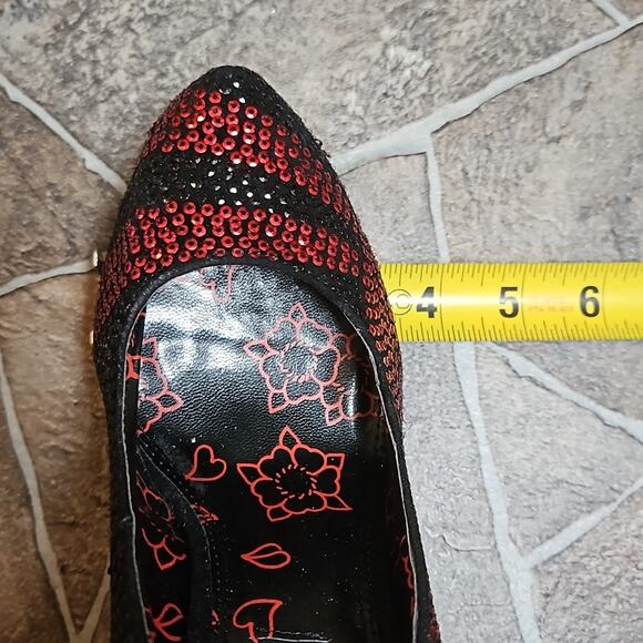 New in Box Rare Iron Fist Japan The Sun Will Rise Pointed Toe Platform Heel Sz 6 - Picture 13 of 16